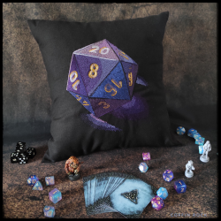 D20 player pillow case