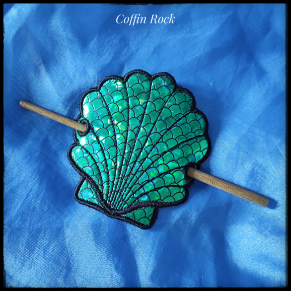 coquillage - broche à cheveux