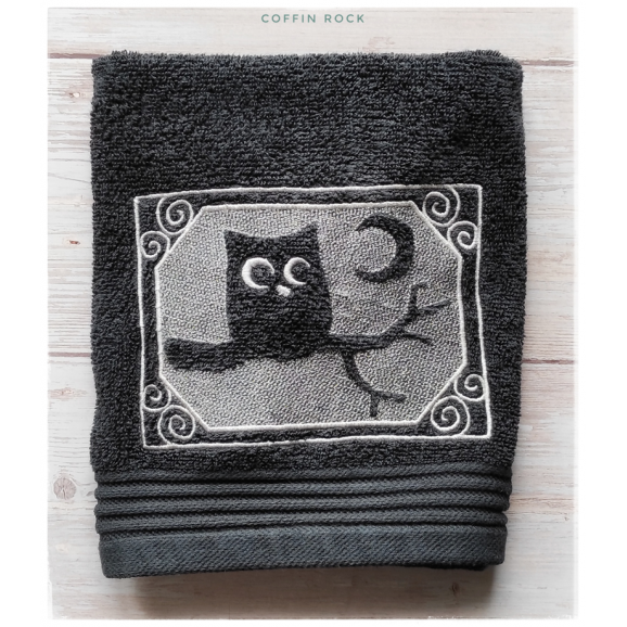 Witchy bath towel