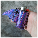 purple bat Lighter case