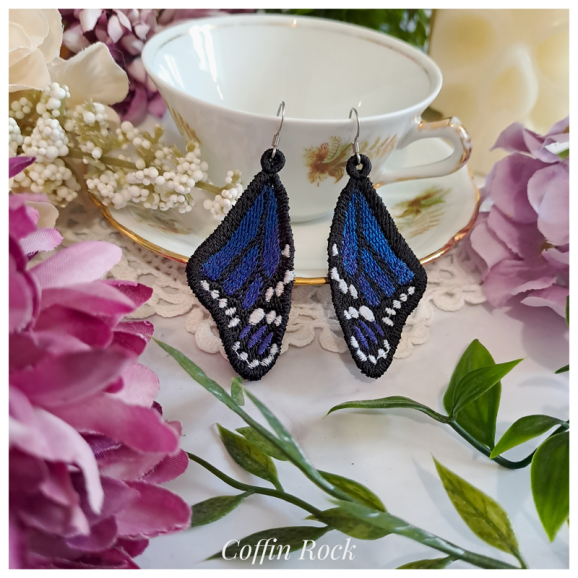 Boucles d'oreilles Monarque