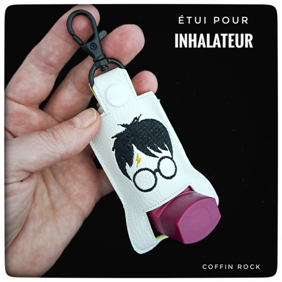 étui pour inhalateur petit sorcier