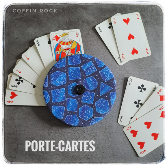 Dés - porte-cartes à jouer