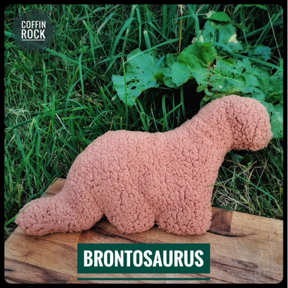 nuggets Brontosaurus- peluche toute douce