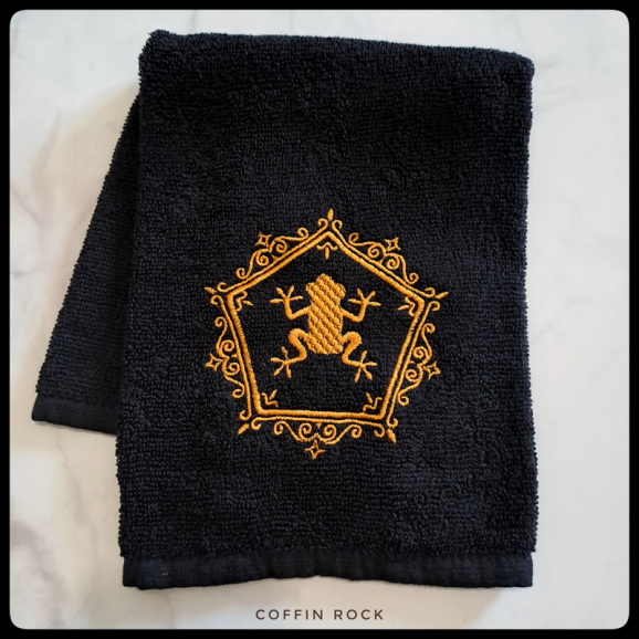 Witchy bath towel