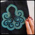 Witchy bath towel