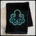 Witchy bath towel