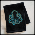 Witchy bath towel