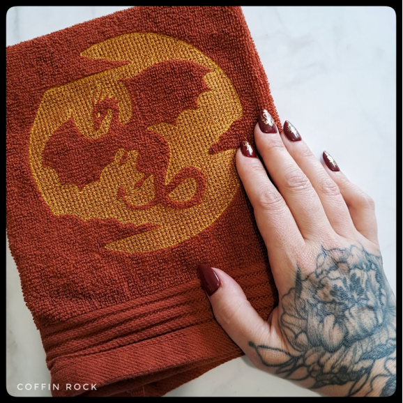 Witchy bath towel