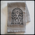 Witchy bath towel