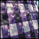 petite couverture patchwork pastel goth