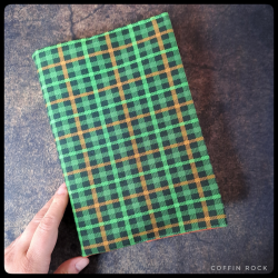 tartan d'automne - Housse de livre adaptative