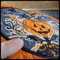 mon coeur est à halloween - tapis cosy