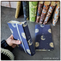 automne cosy velours - Housse de livre adaptative