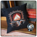 au coin du feu - housse de coussin