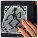 Witchy bath towel