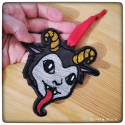 key holder baphomet