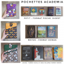 papillons art nouveau - MOYENNE pochette academia